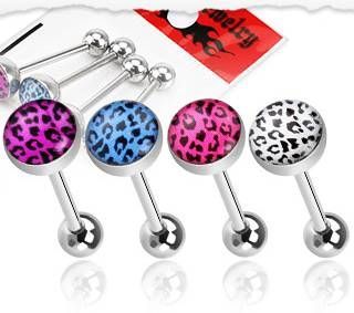

Набор из 4 штанг для пирсинга языка PiercedFish VB-018
