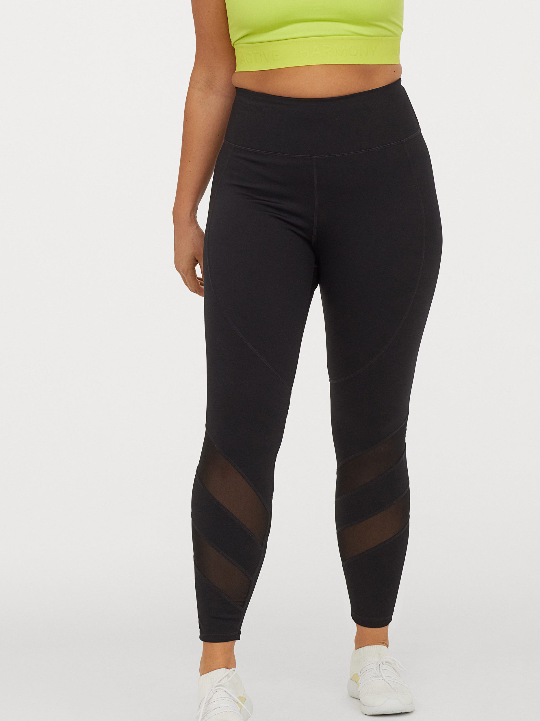 

Спортивные леггинсы H&M Sport 0825227-1 L Черные (СА2000001726020)