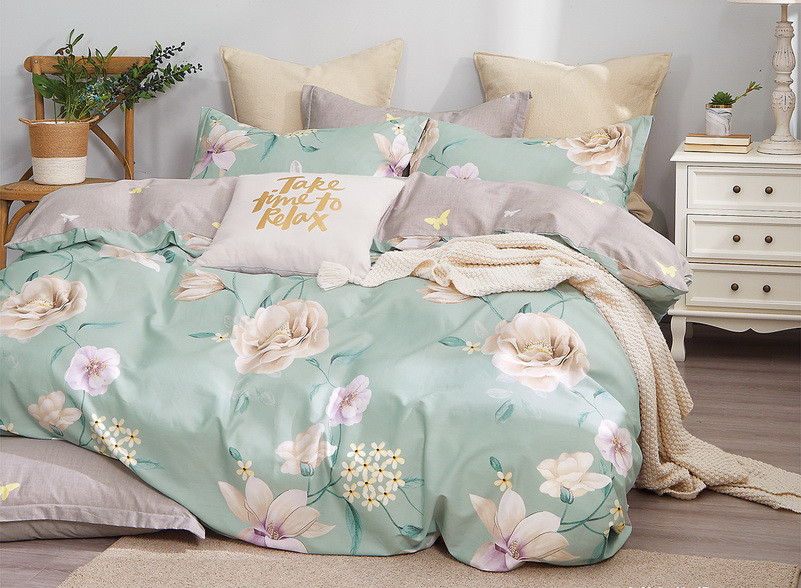 

Полуторный комплект постельного белья 150*220 сатин TM КРИСПОЛ Украина