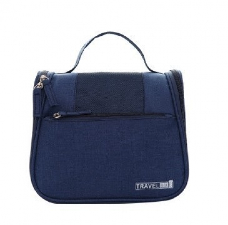 

Дорожный подвесной органайзер для косметики Travel bag Blue DTMA