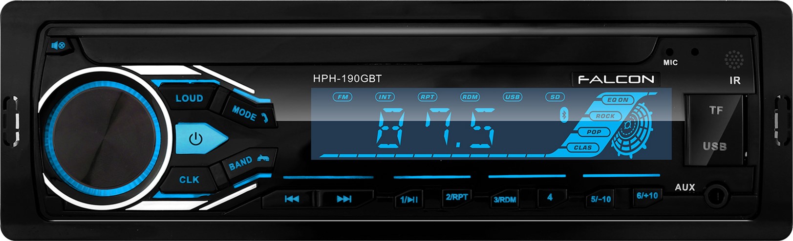 

Автомагнітола Falcon HPH-190GBT