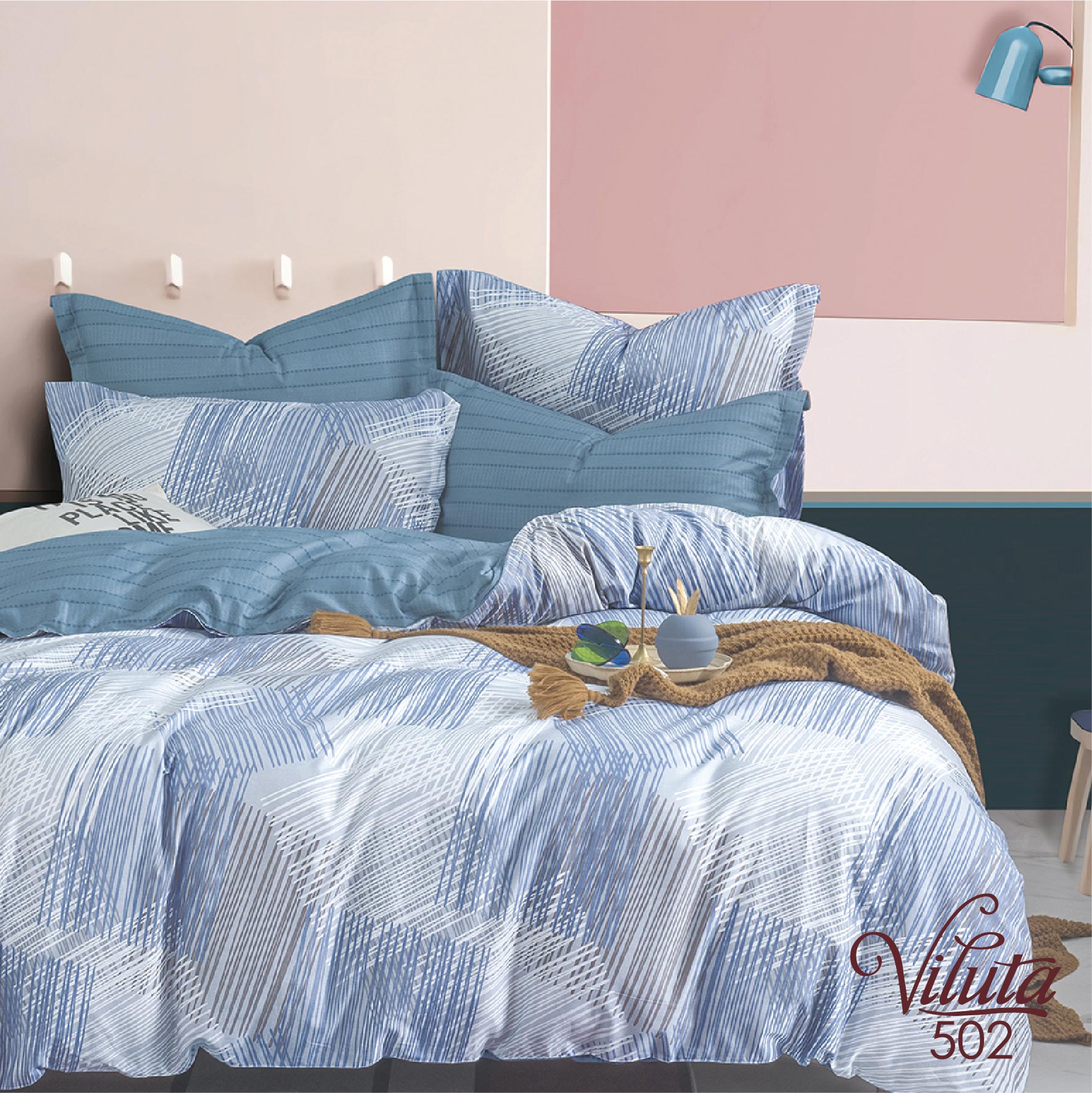 

Комплект постельного белья Вилюта Семейный Сатин Twill 502