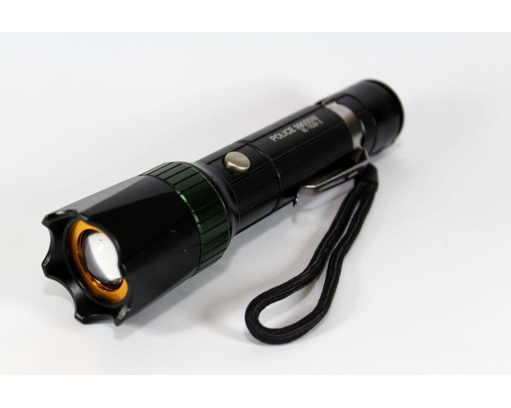 

Фонарик ручной с ультрафиолетом BL 7030-2 Черный (2425)