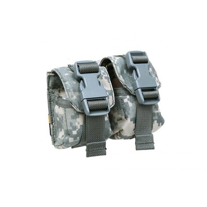 

Гранатный подсумок двойной молле Pantac Molle Dual Fragment Grenade Pouch PH-C876, Cordura ACU