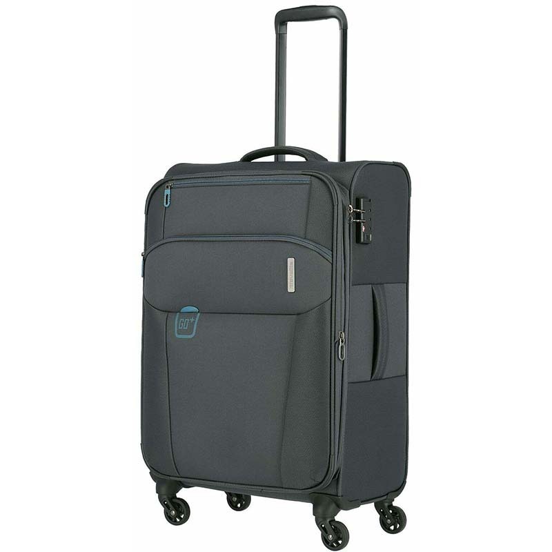 

Чемодан на 4 колесах Travelite GO Anthracite M exp. (TL090548-04)