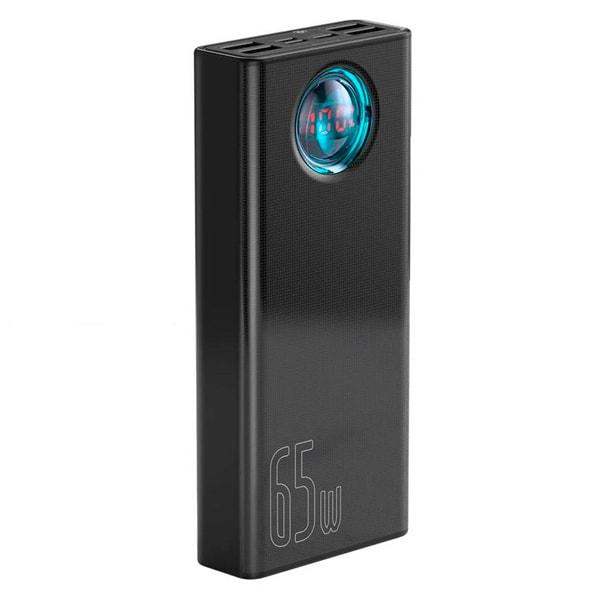 

Внешний аккумулятор Baseus Power Bank Amblight Quick Charge 65W 30000mAh Black (PPLG-A01)