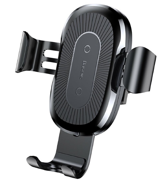 

Держатель Baseus Wireless Gravity с беспроводной зарядкой на воздуховод Black (WXYL-01)