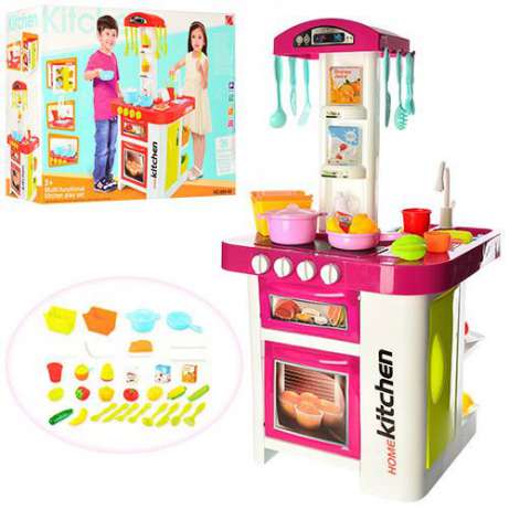 

Большая детская игровая кухня Limo Toy 889-59-60 на 40 предметов