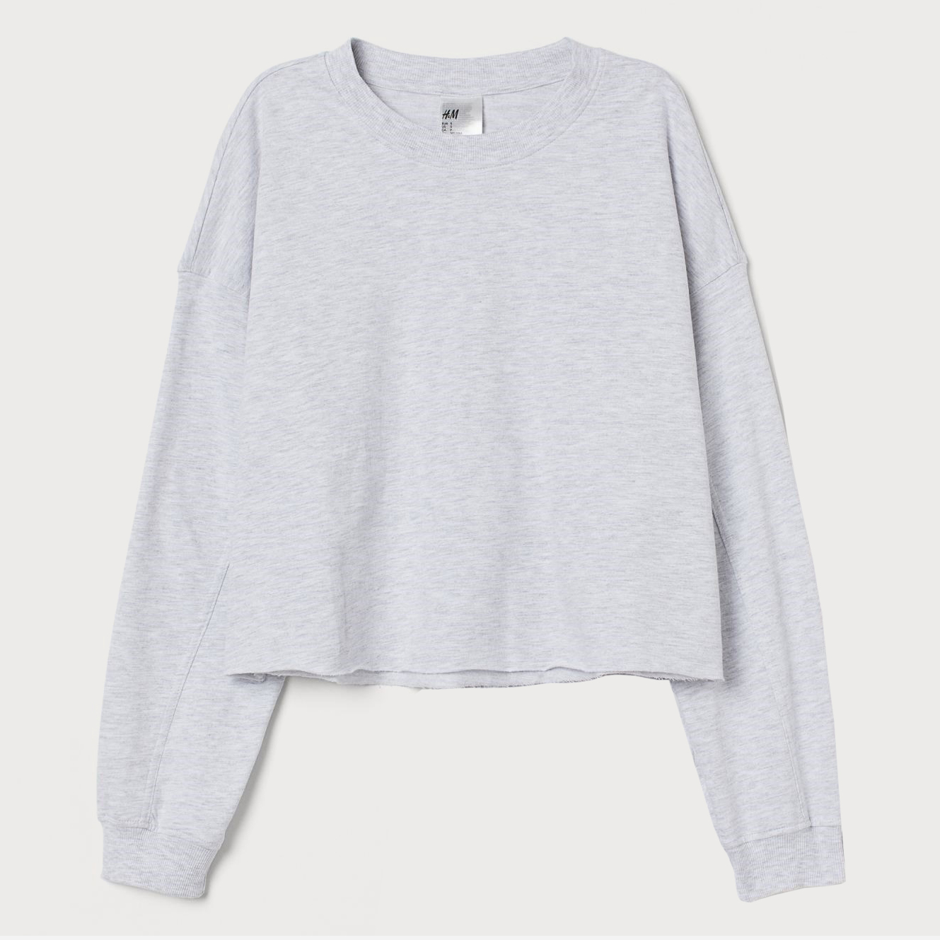 

Пижамный свитшот H&M 9072752sm S Светло-серый меланж