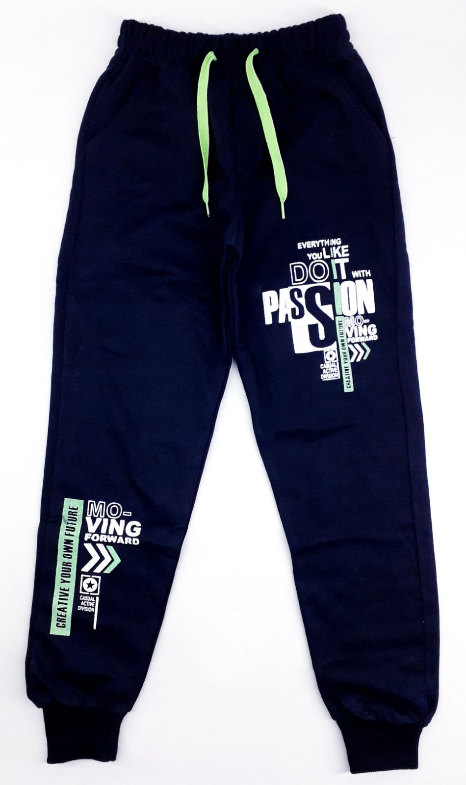 

Спортивные штаны Kids Wear 1782 146см(р) синий с зеленым