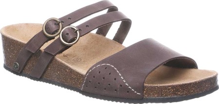 

Женские шлепанцы Bearpaw Amoria Wedge Slide Dark Brown Leather 36