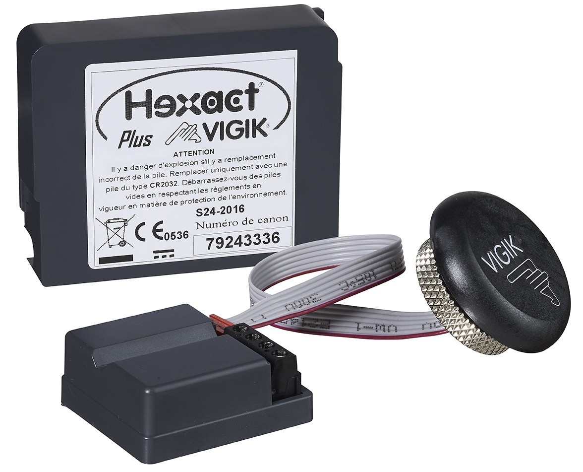 

Считыватель проксимити Hexact Cogelec с блоком управления для 1 двери (HEPLUSE)