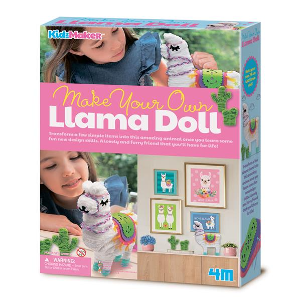 

Набор для создания игрушки Лама своими руками 4M (00-04755)