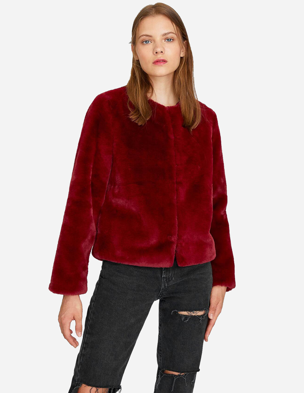 

Шуба Stradivarius Ж1076946 (5757/575/150) цвет бордовый, Шуба Stradivarius Ж1076946 (5757/575/150) цвет бордовый L