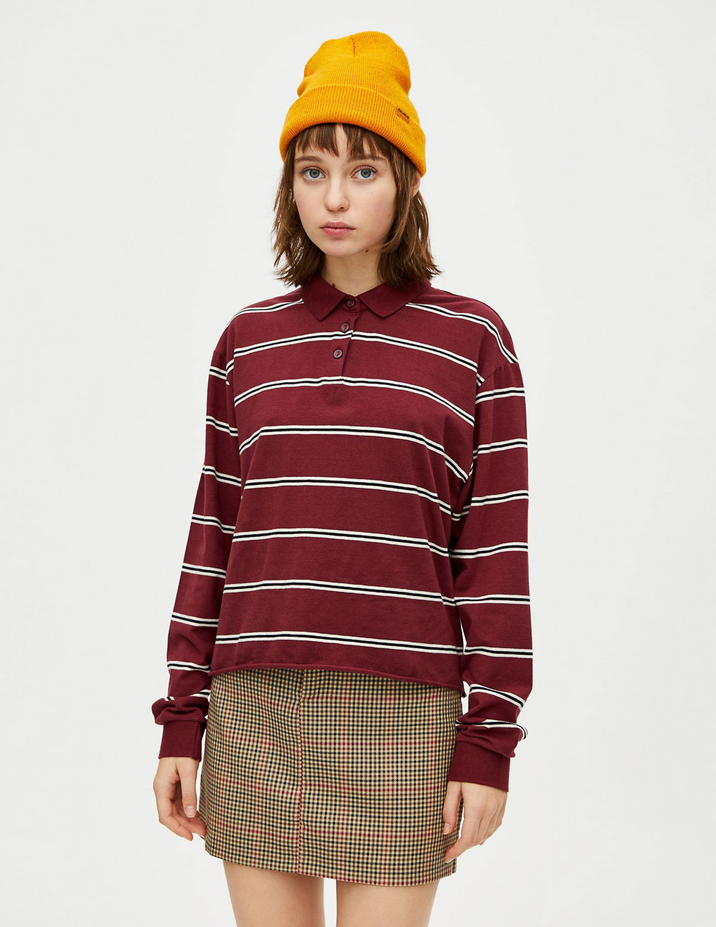 

Поло PULL & BEAR Ж1076058 (9238/373/605) цвет бордовый, Поло PULL & BEAR Ж1076058 (9238/373/605) цвет бордовый L