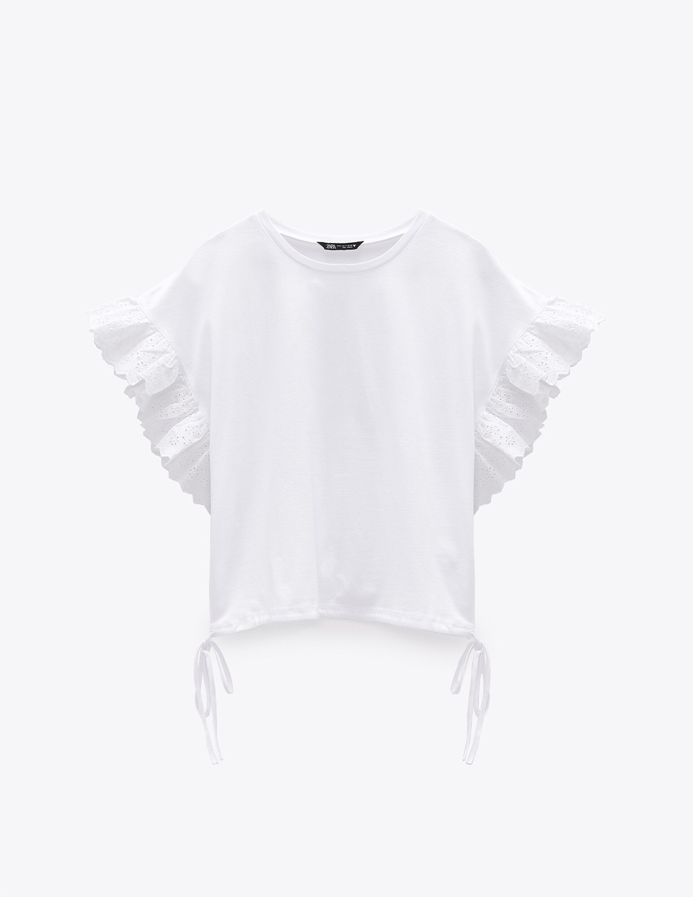 

Футболка Zara Ж1071231 (4215/412/250) цвет белый S