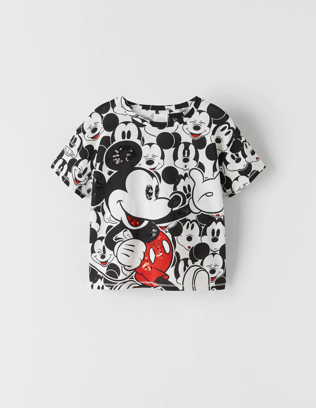 

Футболка Zara ДД005112 (2725/604/251) цвет черный-белый 134