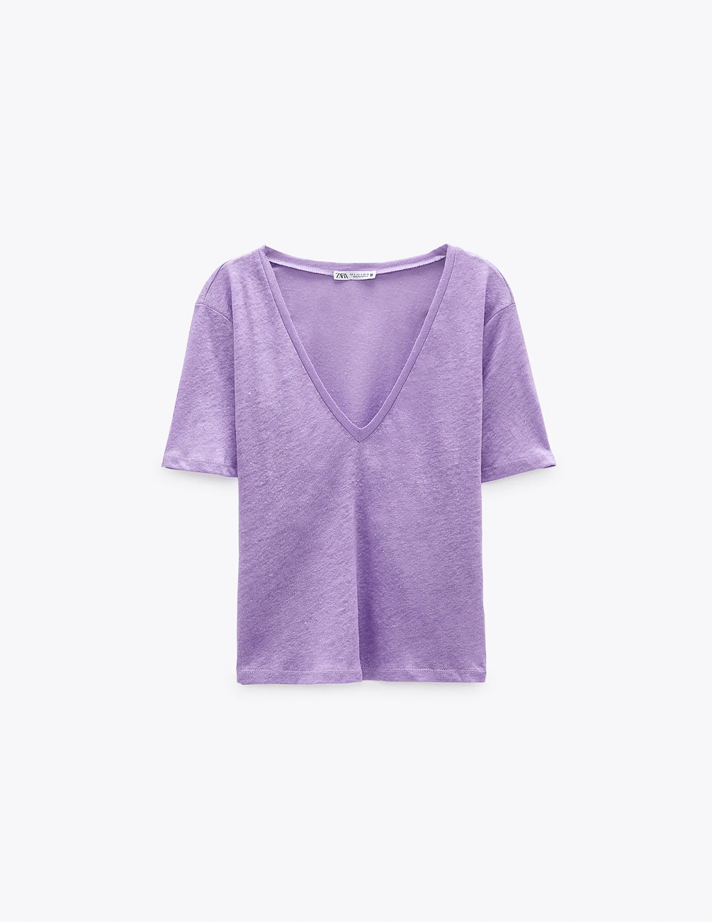 

Футболка Zara Ж1069004 (1660/310/612) цвет сиреневый S