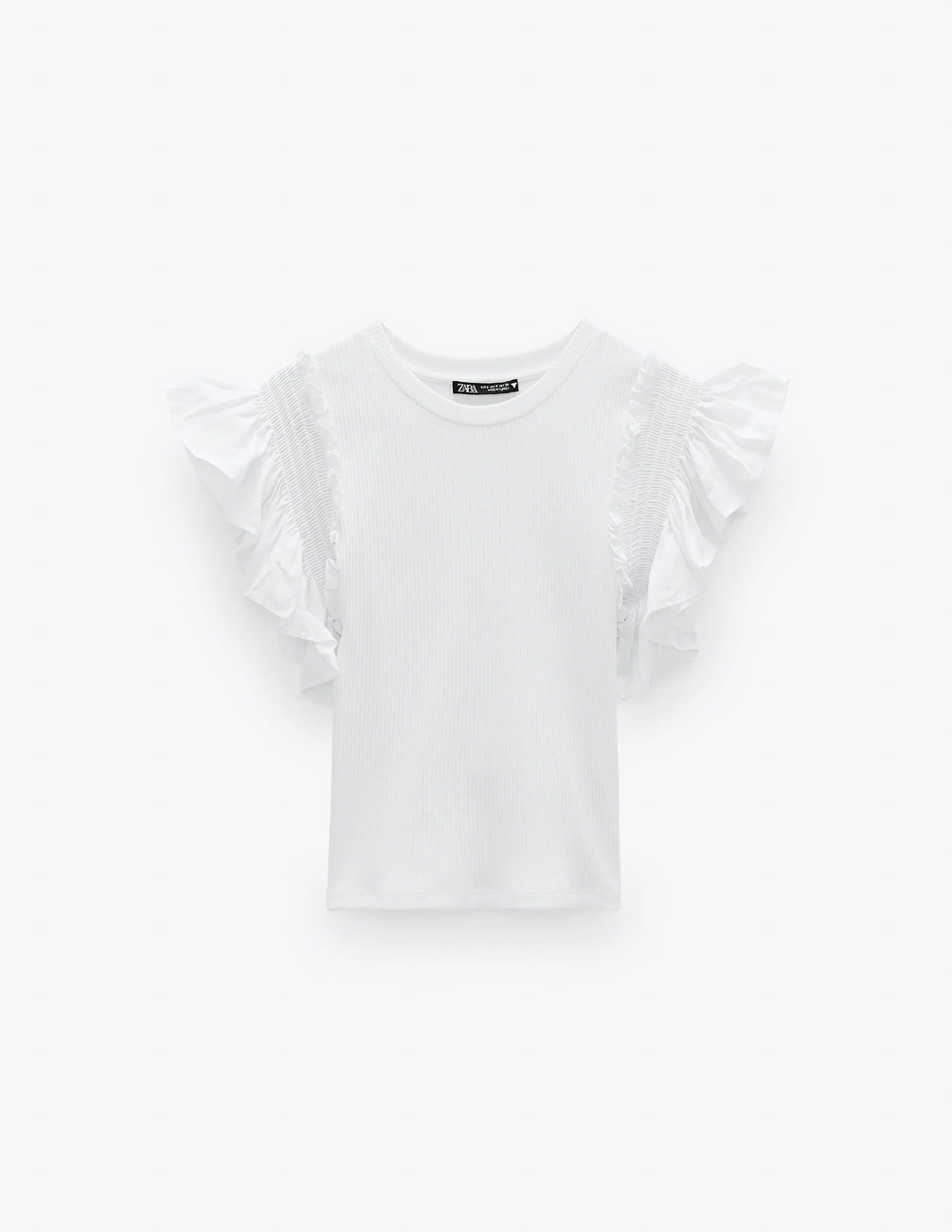 

Футболка Zara Ж1071183 (5584/403/250) цвет белый L