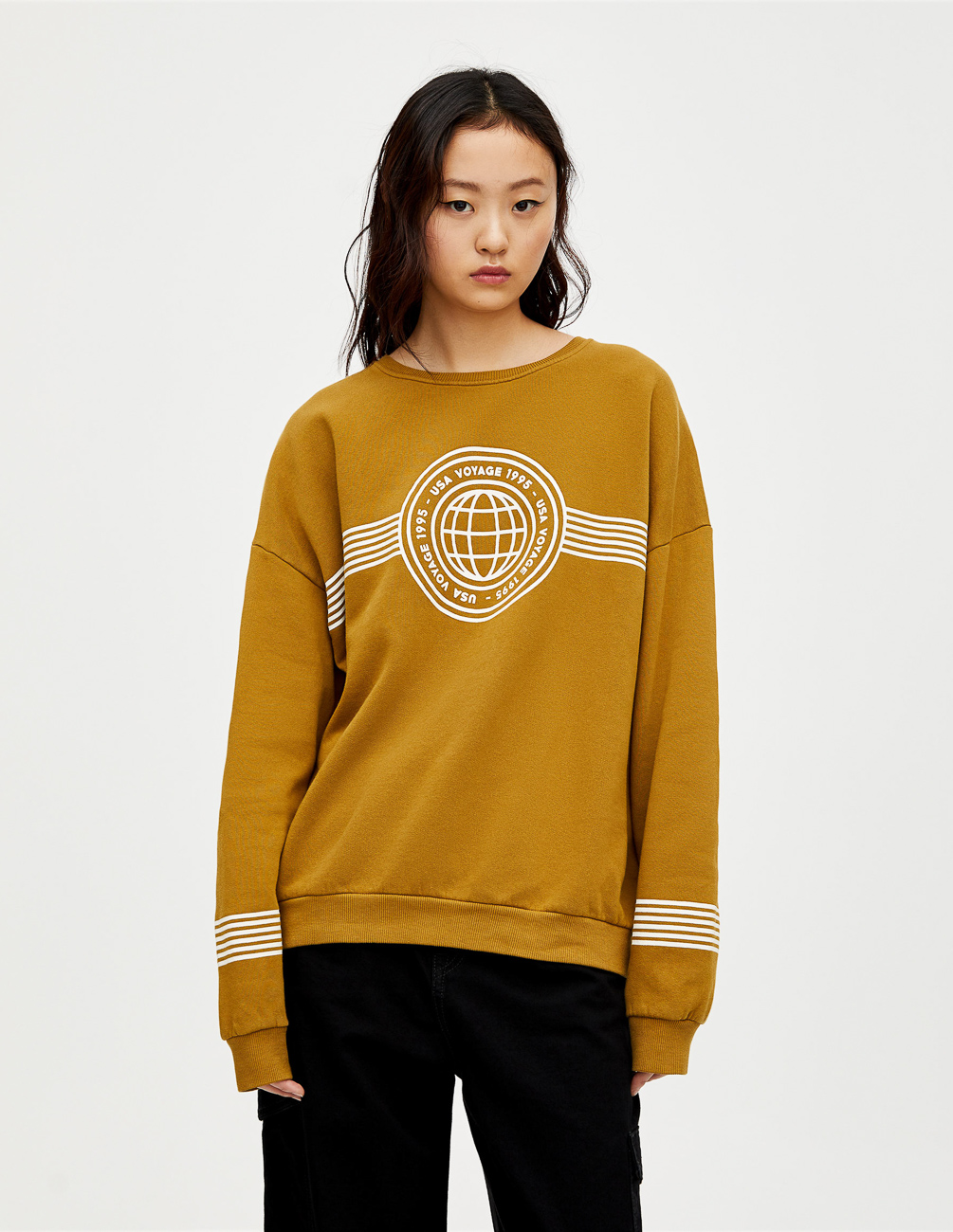

Свитшот PULL & BEAR Ж1076810 (9595/319/515) цвет коричневый, Свитшот PULL & BEAR Ж1076810 (9595/319/515) цвет коричневый L