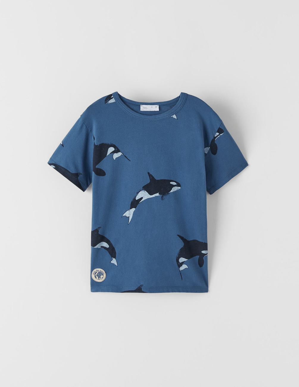 

Футболка Zara ДМ004221 (2888/661/200) цвет синий 116