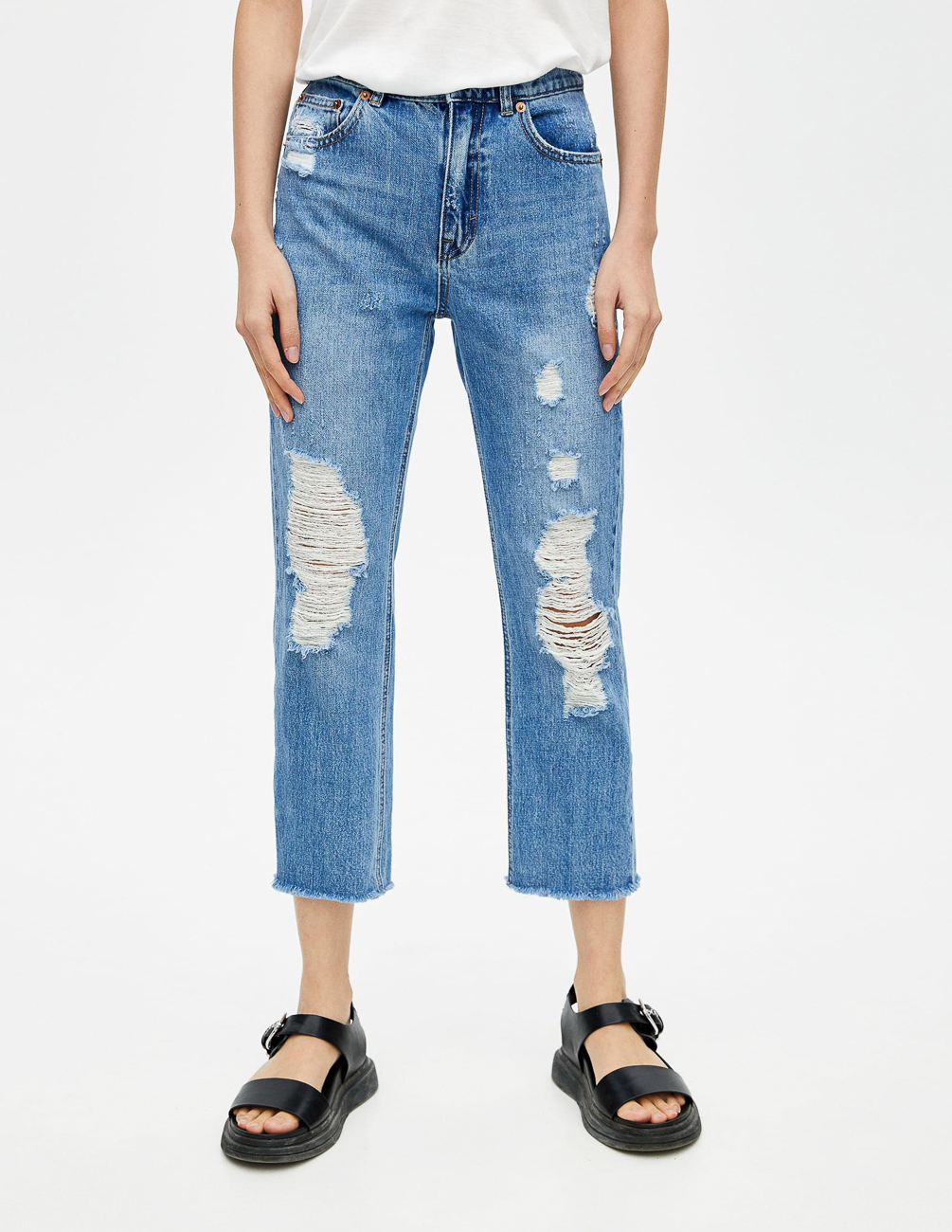 

Джинсы PULL & BEAR Ж1071655 (5687/326/400) цвет голубой, Джинсы PULL & BEAR Ж1071655 (5687/326/400) цвет голубой XS