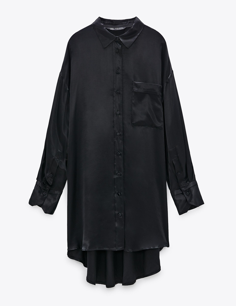 

Платье Zara Ж1073759 (3067/412/800) цвет черный XL