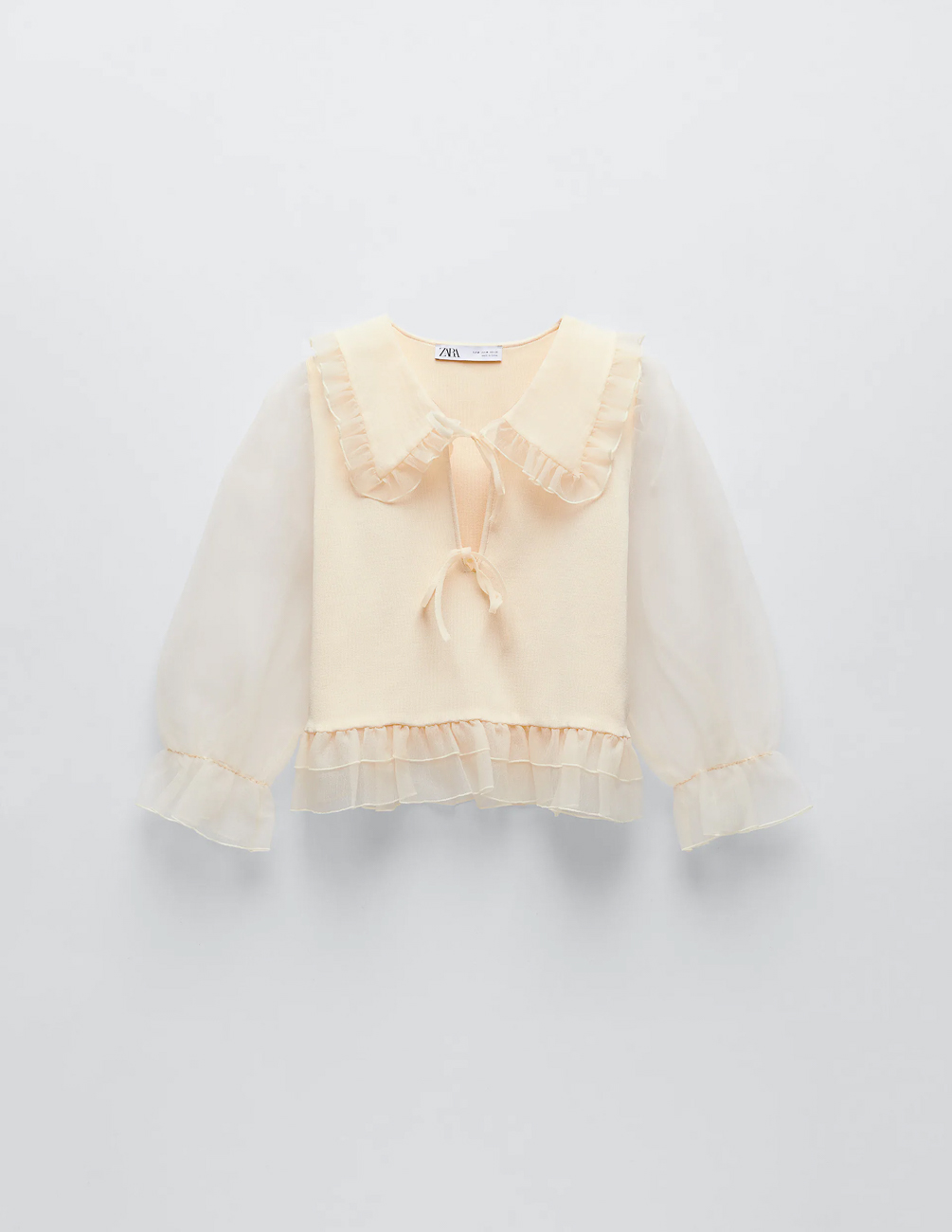 

Блуза Zara Ж1073848 (2488/118/300) цвет желтый S