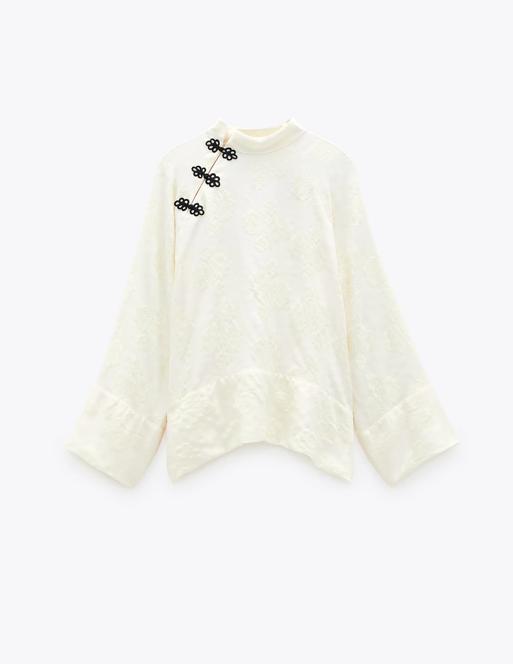 

Блуза Zara Ж1073994 (9479/264/710) цвет бежевый S