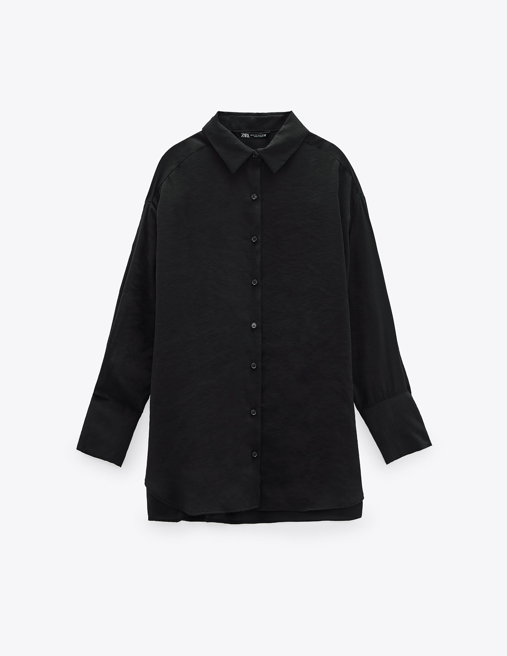 

Блуза Zara Ж1073864 (4661/005/800) цвет черный L