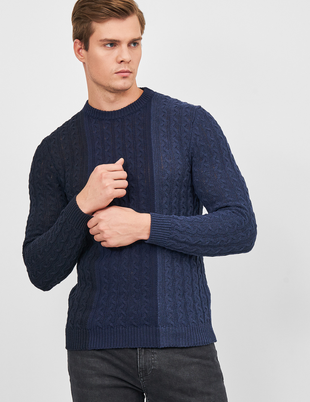 

Свитер Zara М0113874 (7148/402/401) цвет синий, Свитер Zara М0113874 (7148/402/401) цвет синий M