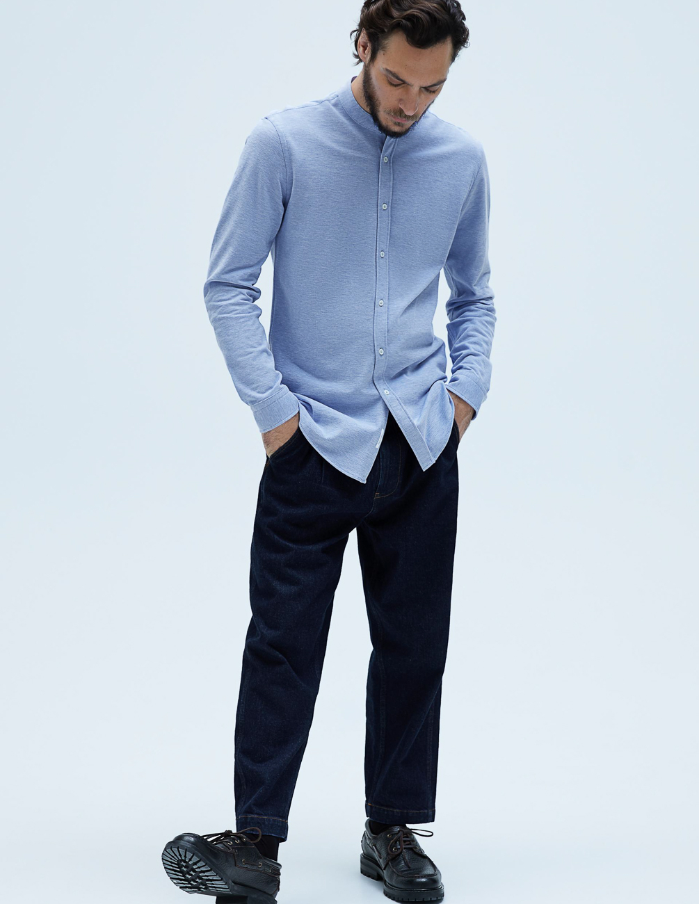 

Рубашка д/р Zara М0113671 (6264/301/403) цвет голубой, Рубашка д/р Zara М0113671 (6264/301/403) цвет голубой S