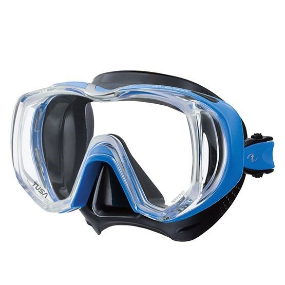 

Маска для дайвинга TUSA FREEDOM TRI-QUEST черная с синим M-3001.QB/FB