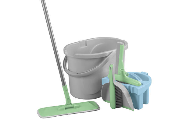 

Набор для уборки Aquapur 3 в 1 AquaPur зеленый-серый L2-10339