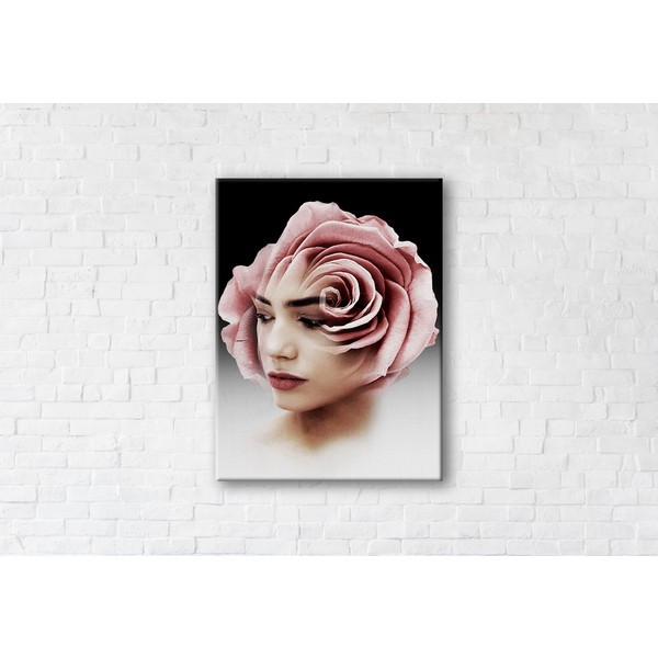 

Картина на холсте прямоугольная I-Art Rose 90x120см