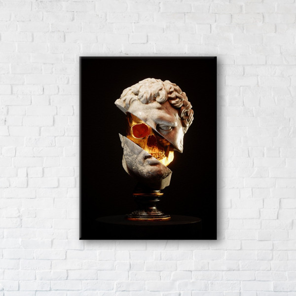 

Картина на холсте прямоугольная I-Art Birth 75x100см