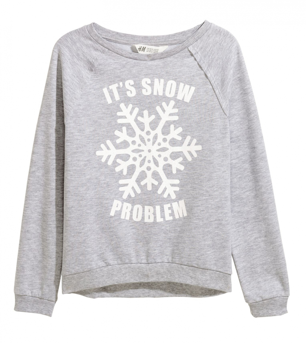 

Свитшот для девочки H&M 0507676003 158-164 СМ Серый 65931