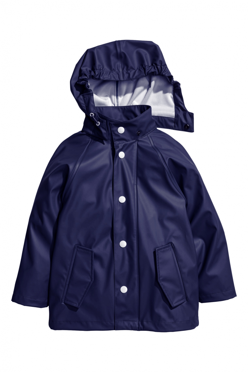 

Куртка-дождевик для мальчика H&M 0442731002 92 СМ Темно-синий 65960