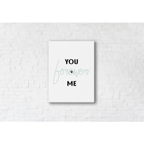 

Картина на холсте прямоугольная I-Art You Me 50x65см
