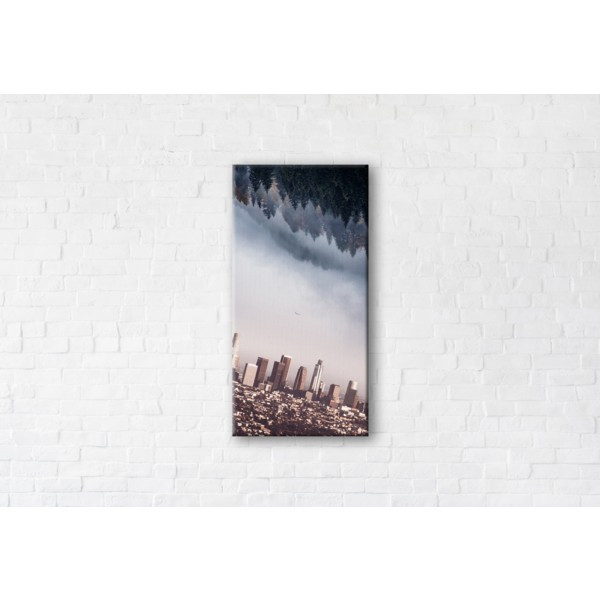 

Картина на холсте прямоугольная I-Art Vise Versa 40x80см