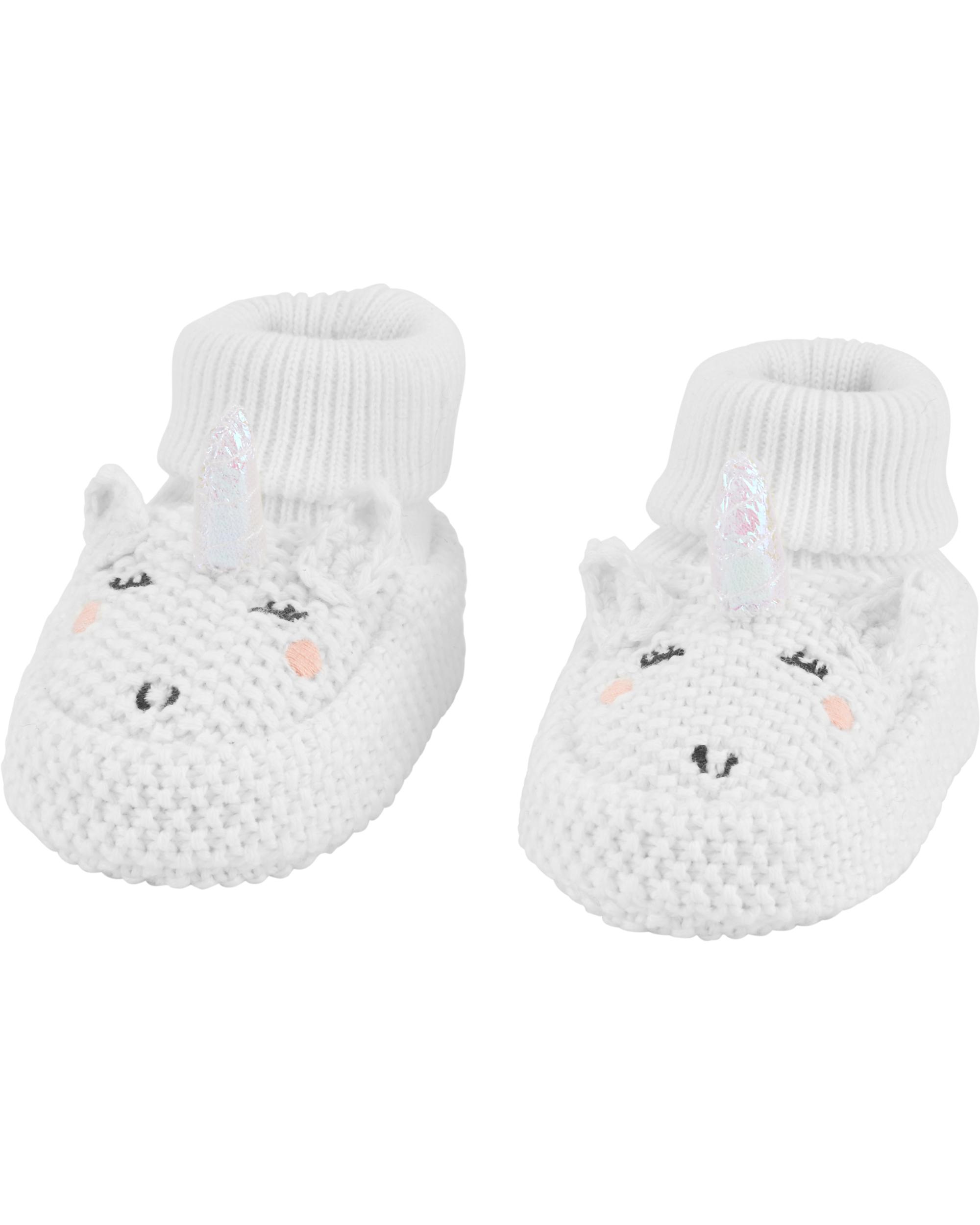 

Пинетки Carters, размер 6-7, Белые