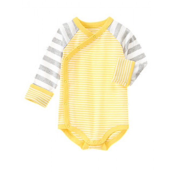 

Бодик Gymboree 59-64 см Желтый в полоску