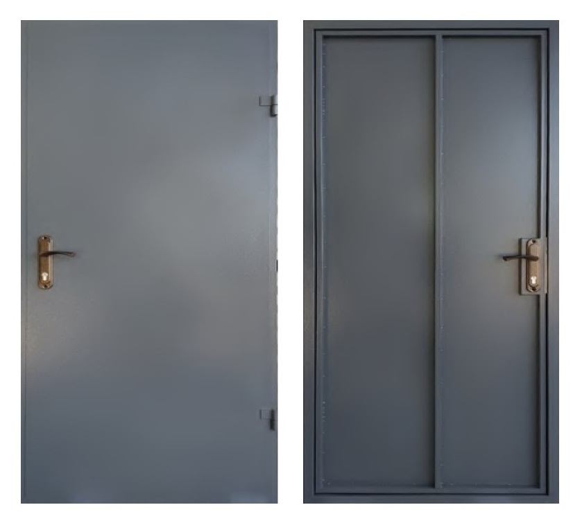 

Входная дверь Бастион-БЦ Техническая 1L 860x2050 Серый RAL 735 1 лист металла