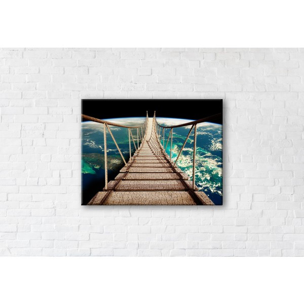 

Картина на холсте прямоугольная I-Art Earth Green 45x60см
