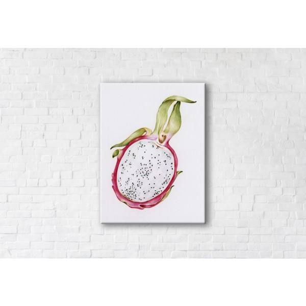 

Картина на холсте прямоугольная I-Art Dragon Fruit 75x100см