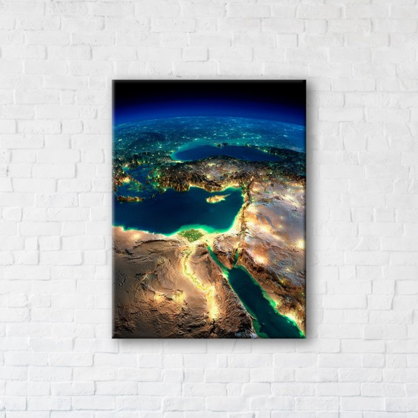 

Картина на холсте прямоугольная I-Art Middle East 90x120см