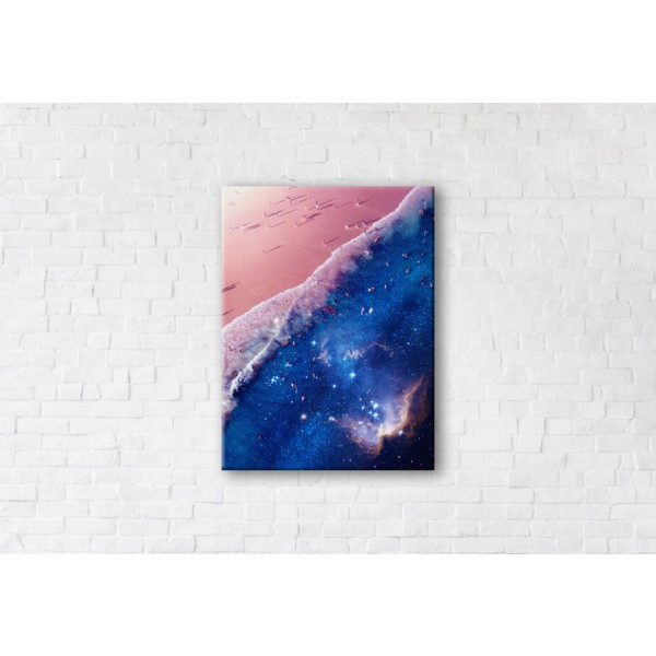 

Картина на холсте прямоугольная I-Art Space Ocean 45x60см