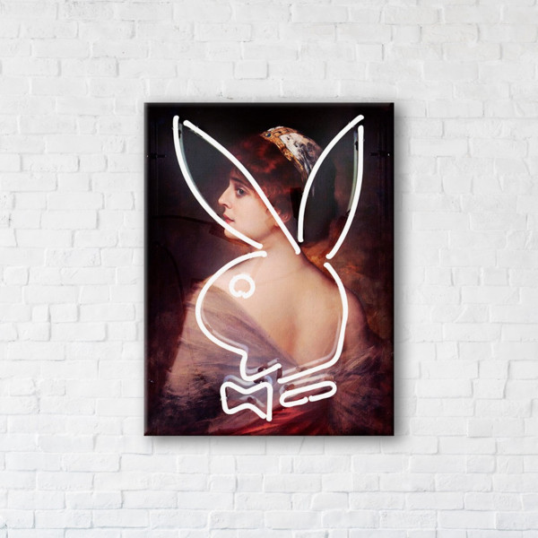 

Картина на холсте прямоугольная I-Art Playboy 110x145см