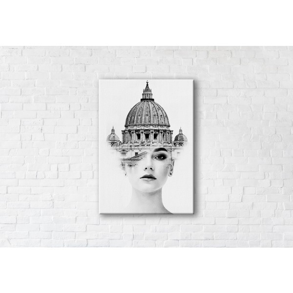 

Картина на холсте прямоугольная I-Art St. Peters Basilica 45x60см