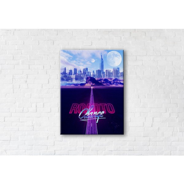 

Картина на холсте прямоугольная I-Art Road To Change 75x100см